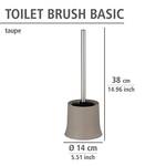 Wenko WC Set 18931100, Basic Toilet Brush Holder