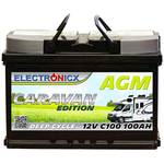 Electronicx batterie power line agm 100ah - 1Caravan-100AH