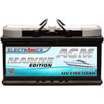 Electronicx batterie 120ah agm - Marine Edition