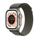 Apple Watch Ultra (GPS + Cellular, 49mm) Boîtier en Titane avec Boucle Alpine Vert